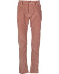 Jacob Cohen - Pantalone slim fit nick in velluto a costine - Lyst