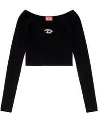 DIESEL - Oval-D Top - Lyst