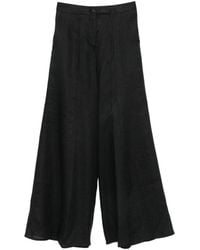 Semicouture - Kym Linen Trousers - Lyst