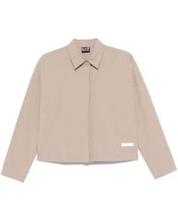 EA7 - Striped Cotton Shirt - Lyst