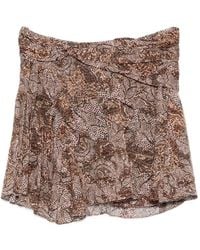 Isabel Marant - Camia Printed Mini Skirt - Lyst