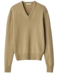 Lemaire - Cashmere V-Necked Sweater - Lyst