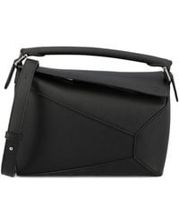 Loewe - Puzzle Edge Small Leather Handbag - Lyst