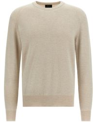 Brioni - Cashmere And Wool Crewneck Sweater - Lyst
