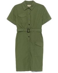 Woolrich - Cotton Shirt Dress - Lyst