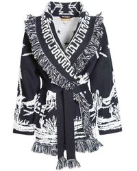Alanui - Canyon Spirit Fringed Cardigan - Lyst