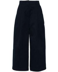 Studio Nicholson - Cotton Wide-Leg Trousers - Lyst