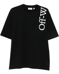 Off-White c/o Virgil Abloh - Vertical Bookish Skate Cotton T-Shirt - Lyst