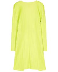 Pleats Please Issey Miyake - New Colorful Basics Coat - Lyst