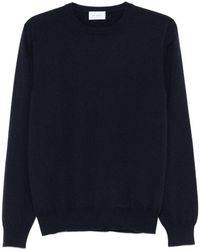 Malo - Round Neck Sweather Thin Wool - Lyst