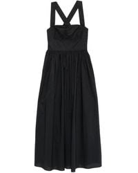 Matteau - Sleeveless Cotton Midi Dress - Lyst