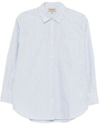 Woolrich - Striped Cotton Shirt - Lyst