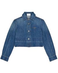 Givenchy - Denim Cotton Jacket - Lyst