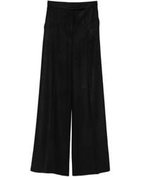 Max Mara - Wool Flared Trousers - Lyst