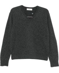 DUNST - Wool And Cashmere V-Necked Sweater - Lyst