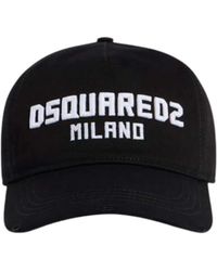 DSquared² - Disquared2 Milano Patch Hat - Lyst