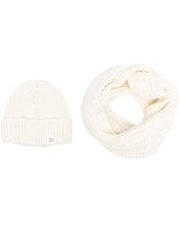 Peuterey - Wool Beanie And Scarf Set - Lyst