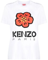 KENZO - T-Shirt With Print - Lyst