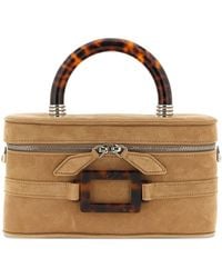Roger Vivier - Belle Vivier Mini Leather Vanity Case - Lyst