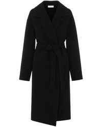 The Row - Ciara Wool Long Coat - Lyst
