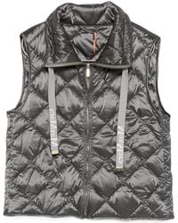 Max Mara - Quilted Down Vest - Lyst