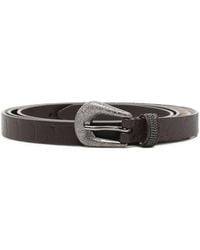 Brunello Cucinelli - Leather Belt - Lyst