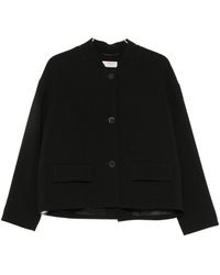 Alberto Biani - Button-Fastening Flap-Pocket Jacket - Lyst