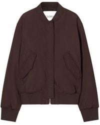 Closed - Zipped Blouson Jacket - Lyst