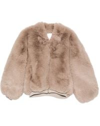 Frankie Shop - Senna Faux Fur Jacket - Lyst