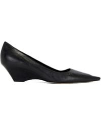 The Row - Liisa Leather Pumps - Lyst
