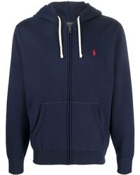 Polo Ralph Lauren - Cotton-Blend Zip Hoodie - Lyst