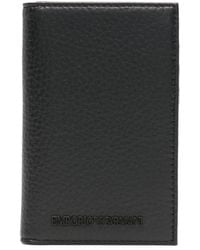 Emporio Armani - Bi-fold Leather Cardholder - Lyst