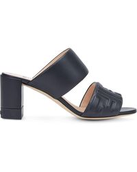fendi buckle mule