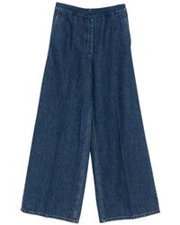 forte_forte - Loose Fit Denim Jeans - Lyst