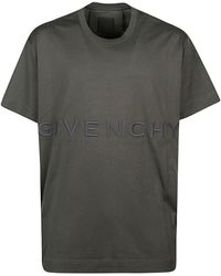 Givenchy - T-shirt In Cotone Con Stampa - Lyst