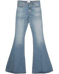 Haikure - Jeans a gamba ampia con effetto vissuto - Lyst