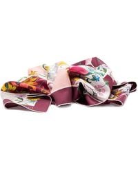 Gucci - Silk Twill Printed Carré - Lyst