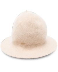 Borsalino - Angelina Wool Blend Cloche Hat - Lyst