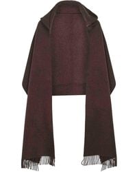 Brunello Cucinelli - Sciarpa Con Cappuccio - Lyst