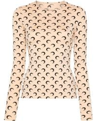 Marine Serre - Moon Print Top - Lyst