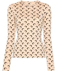 Marine Serre - Moon Print Top - Lyst