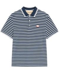 Valentino - Vlogo Signature Piquet Cotton Polo Shirt - Lyst