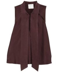 forte_forte - Silk Top - Lyst