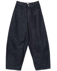 Alysi - Barrel Denim Jeans - Lyst