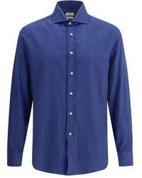 Brunello Cucinelli - Cotton Blouse - Lyst