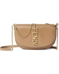 Fendi - Graphy Leather Mini Bag - Lyst