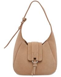 Hogan - Mini Leather Hobo Bag - Lyst