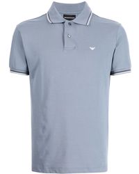 Emporio Armani - T-shirts And Polos Grey - Lyst