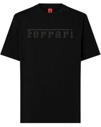 Ferrari - Cotton T-Shirt - Lyst