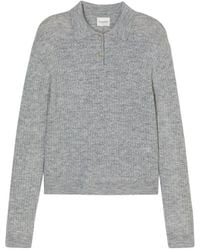 Closed - Wool Blend Polo Shirt - Lyst